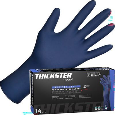6603 LATEX 14 MIL BLU L PWDR  50/BX