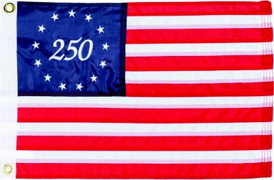 TAYLOR 2025015792 FLAG USA 250 ANNIVERSARY 12X18