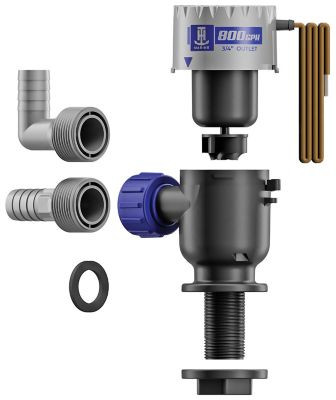T-H MARINE PMP-LWS8-DP LIVEWELL PUMP 800 GPH - SHORT