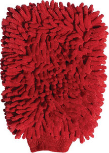 SHURHOLD 286 WASH MITT RED MICROFIBER