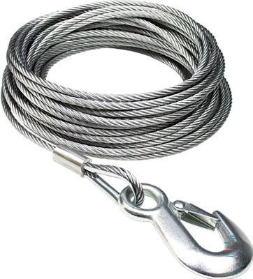 R3003 WINCH CABLE W HOOK 7/32 X 40FT