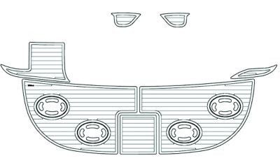 23387-80093 2000-2001 SEARAY MOC/BLK/TK