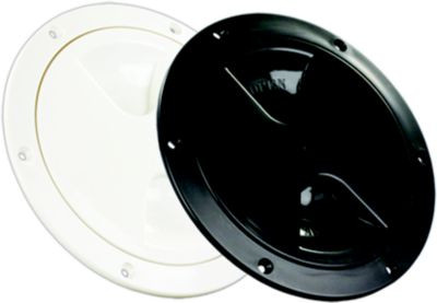 JR PRODUCTS 31015 4IN ACCESS/DECK PLATE BLACK