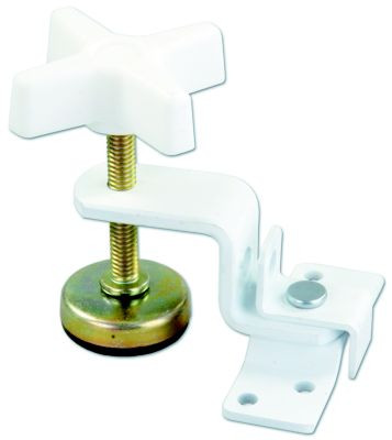 JR PRODUCTS 20775 FOLD-OUT BUNK CLAMP WHITE