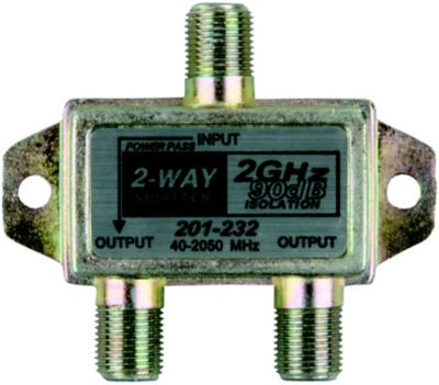 JR PRODUCTS 47355 2-WAY 2 GHZ HD/SAT.LINE SPLIT.