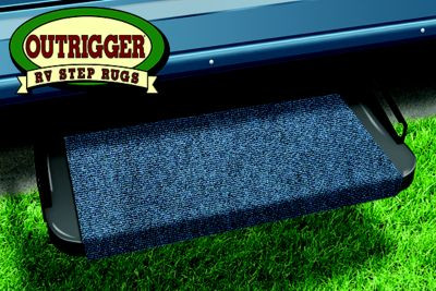 PREST-O-FIT 2-0312 RV STEP RUGOUTRIGGER BLU