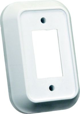JR PRODUCTS 13485 SPCR FOR SINGLE FACE PLATE WHT