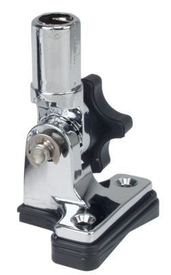 PERKO 1052DP0CHR BRKT W/KNOB & PLUG -HORZ MT
