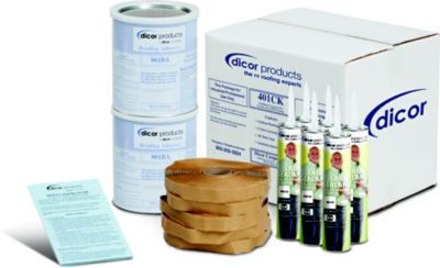 DICOR CORPORATION 401CK-D RUBBER ROOF INSTALL KIT DOVE