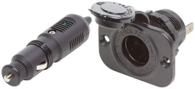 BLUE SEA SYSTEMS 1015-BSS 12VDC PLUG W/DASHSOCKET 1010/