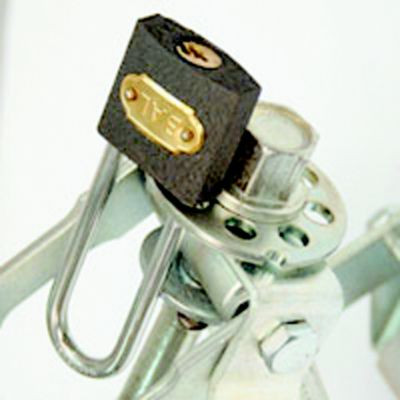 BAL PRODUCTS DIV NCO 28015 PAD LOCK FOR X-CHOCK