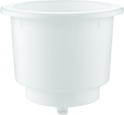 T-H MARINE LCH1WDP LARGE CUP HOLDER  WHITE (BULK)