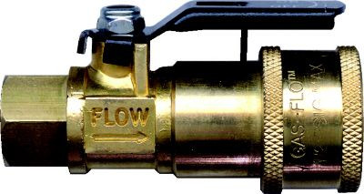JR PRODUCTS 07-30435 COUPLER WITH SHUT-OFF