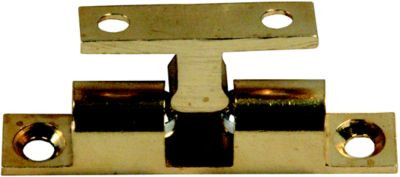 JR PRODUCTS 70535 2IN BRASS BEAD CATCH 2/PK