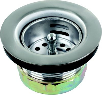 JR PRODUCTS 95325 1-1/2IN LVTORY SNK STRNR CHROM