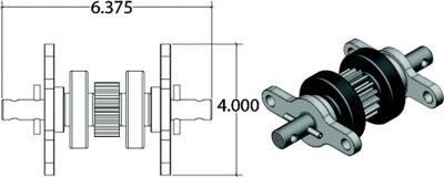 A P PRODUCTS 014-122837 STANDARD GEAR PACK- NICKEL