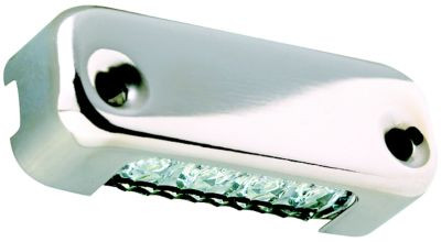 ATTWOOD MARINE 6350B7 1.5" OVAL LED STAINLESS STEEL