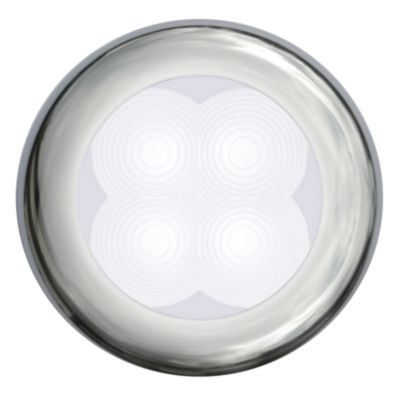 HELLA 980500021 4 LED ROUND WHT/SS BEZ 12V