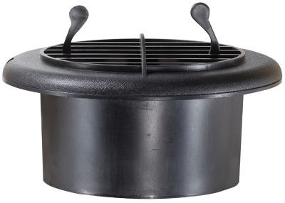 RV DESIGNER H815 PROVENT DAMPERED 4" BLACK