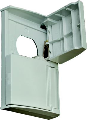RV DESIGNER E365 WATERPROOF OUTLET COVER-WHITE