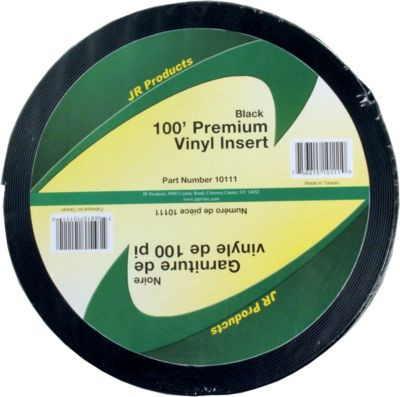 JR PRODUCTS 10111 100' PREMIUM VINYL BLACK