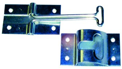 JR PRODUCTS 10505 METAL T STYLE DOOR HOLDER 6"