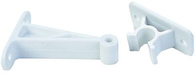 JR PRODUCTS 10374 5.5" C-CLIP DOOR HOLDER PW PR