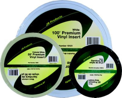 JR PRODUCTS 10071 50' PREMIUM VINYL WHITE