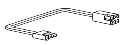RV PIGTAILS 30010 6-4 WAY 38" PIG BLACK-JAYCO
