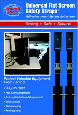 READY AMERICA INC MRV4523 UNIVERSAL FLAT SCREEN STRAPS