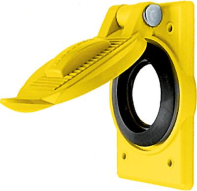 HUBBELL HBL74CM25WOA WATERPROOF COVER YELLOW