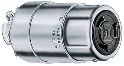 HUBBELL HBL63CM60 CONNECTOR FEMALE/50AMP