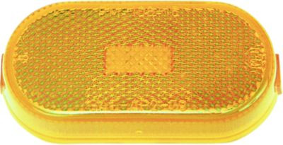 ANDERSON 108-15A OVAL AMBER REPLACEMENT LENS