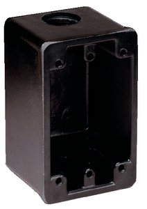 AFI/MARINCO/GUEST/NICRO/BEP 6080 F.S.JUNCTION BOX-BLK NONMETAL