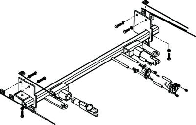 BLUE OX BX1725 BASEPLATE-CHEV SPARK 2016
