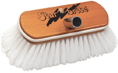 STARBRITE 40172 BRUSH SYNTH WOOD STIFF WHITE