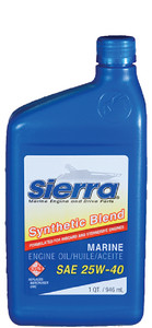 SIERRA 18-9440-2 SYNTH BLEND MERCRUISER OIL QT