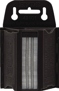 HYDE TOOLS 42101 HD UTILITY BLADES .025" 100/PK