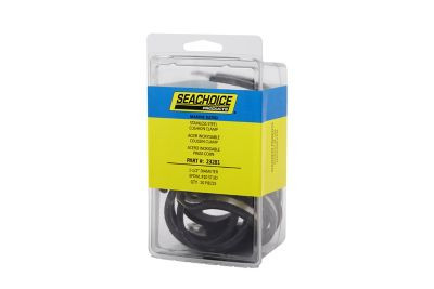 SEACHOICE 50-23281 SS CABLE CLAMPS 1 1/2 EPDM CUS