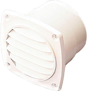 SEA-DOG LINE 337315 VENT 3" SQUARE W/FLANGE WHT