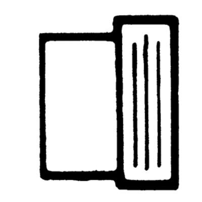 LASALLE BRISTOL (BRISTOL PRODS) 633703 CLEANOUT ADAPTER 3IN