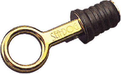 SEA-DOG LINE 520070 BRASS SNAP HANDLE DRAIN PLUG -