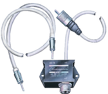 SHAKESPEARE ANTENNAS 4357-S AM/FM/VHF BAND SEPARATOR