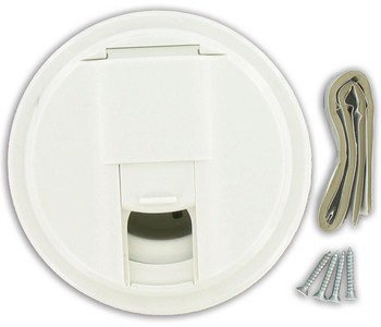 VALTERRA A10-2130VP UNIVERSAL WHITE CABLE HATCH