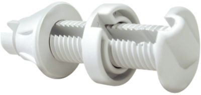 SC50-17991 1" CABLE THRU-HULL WHITE