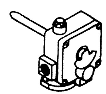 SUBURBAN MFG 161111 6&10 GAL SWP SERIES GAS VALVE