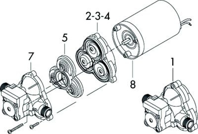 SHURFLO 94-231-20 SWITCH KIT FOR MOD 2088