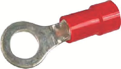 PACIFIC IND. COMP. 4079C 8 AWG INSUL LUG RINGS 3/8" 20