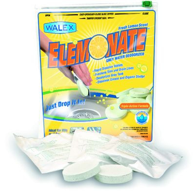WALEX PRODUCTS ELEMBG ELEMONATE GREY WATER TABLETS