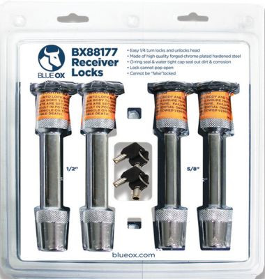 BLUE OX BX88177 RECEIVER LOCKS 4PK